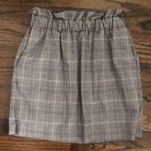 Plaid skirt